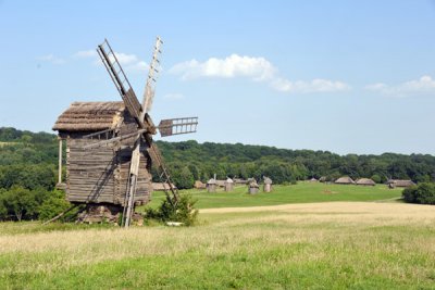 Windmill from Vilshana village in Dvorichanskyi district, Kharkiv Region