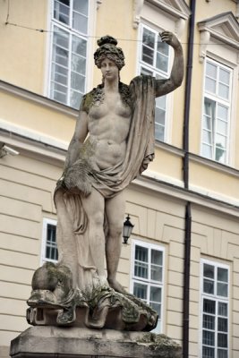Fountain of Amphitrite, Rynok Square, Lviv