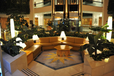 Lobby of the Mercure Grand Hotel