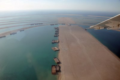 Palm Jebel Ali - land reclamation complete 
