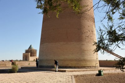 Base of the Kutlug-Timur Minaret, 12m in diameter, Konye-Urgench