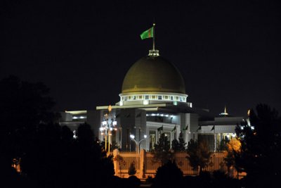 The Presidential Palace of Turkmenistan
