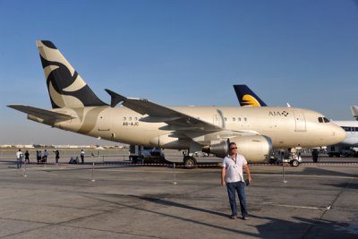 Paul Smith at the Dubai Airshow