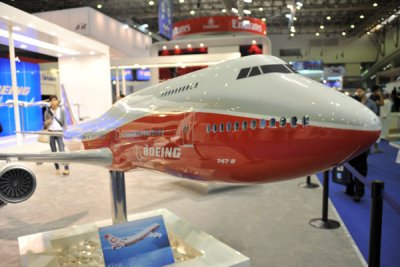 Model of the Boeing 747-8
