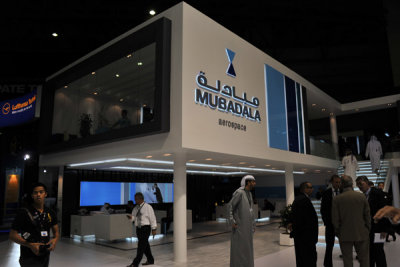 Mubadala Aerospace Pavilion - Dubai Airshow 2011