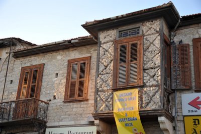 Old houses in the city centre of Limassol