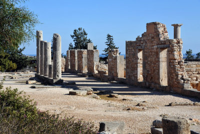 Apollon Ylastis means Apollo of the Woods though little forest remains