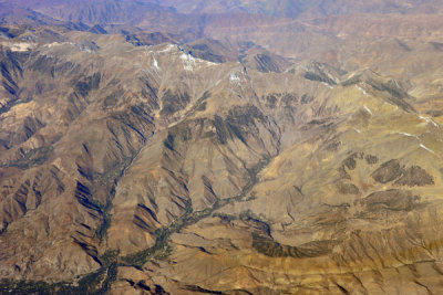 Green valleys in the High Atlas Mountains (N30 45/W 008 46)