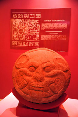 Stone disk from Cara Sucia, 250-900 AD