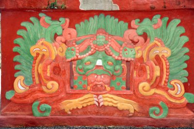 Impressive relief on the Rosalila Temple