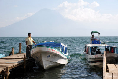 Public boat docks at Santa Cruz La Laguna, Lago de Atitln