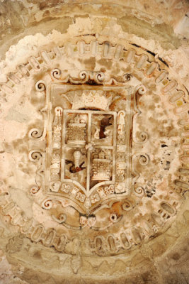 Dome with the coat-of-arms of Castille y Len