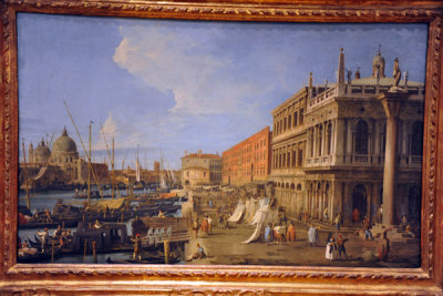 The Molo, Venice, Canaletto, ca 1735