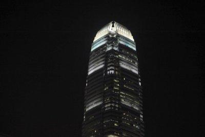Hong Kong IFC at night