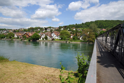 Fluringersteg bridge over the Rhine