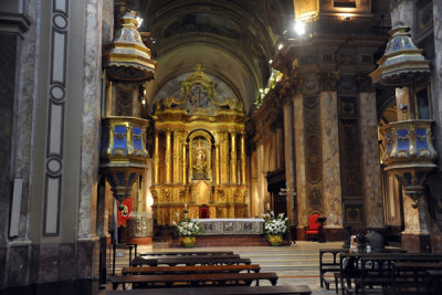 Interior of the Metropolitan Cathedral of Buenos Aires