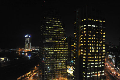 Night view from the Sheraton Buenos Aires