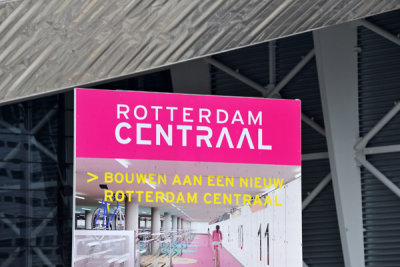 Building a new Rotterdam Centraal 2012