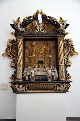 Altarpiece from the chapel of Orebygrd Manor, 1638