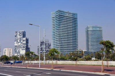 Modern architecture in Barcelona - Passeig del Taulat