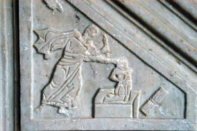 Relief with a prisoner, Ephesus Museum