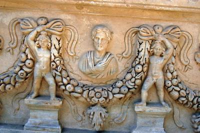 Detail of a sarcophagus, Ephesus Museum