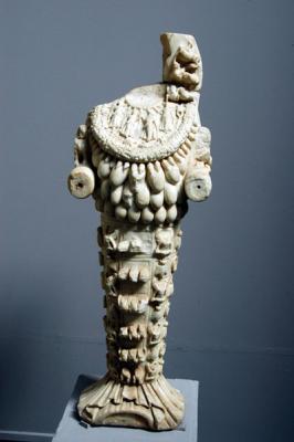A damaged statue of Artemis 150-200 AD