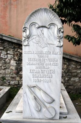 Tombstone - Fatma Gevheri Osmanoglu (1904-1980)