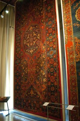 Medallion Usak Carpet, 16th C, Sultan Selim Mosque, Konya
