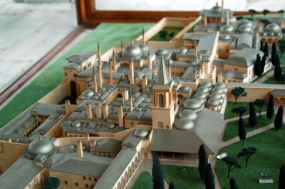 Model of Topkapi Palace - the Harem