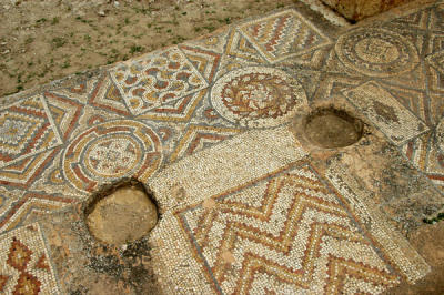 Mosaic floor, Church of Bellator, Sbeitla