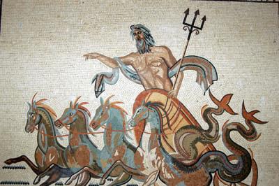 Dar Zeman - Roman mosaic of Neptune