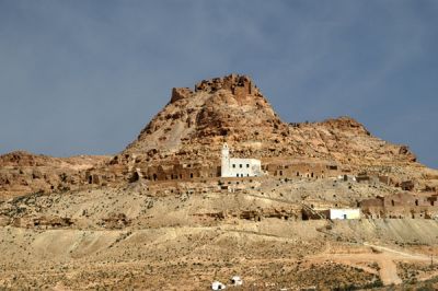 The old town of Douiret