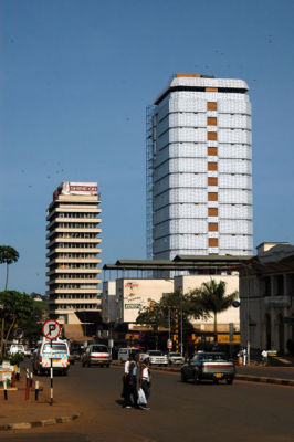 A new tower rising on Kampala Ave