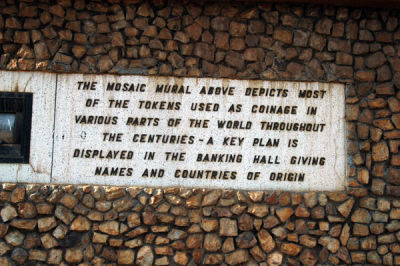 Description of the mosaic panel on the Tropical Africa Bank