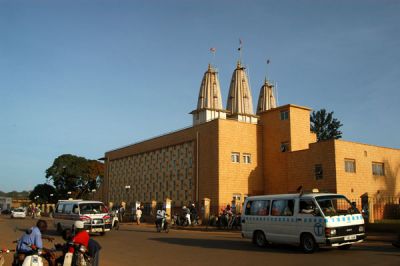 Hindu temple, Nakivubo Place, Kampala