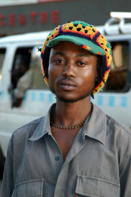 Jamaican looking Ugandan