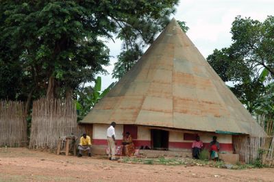 Hut in the Kasubi Tomb complex