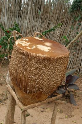 Traditional African drum, Uganda