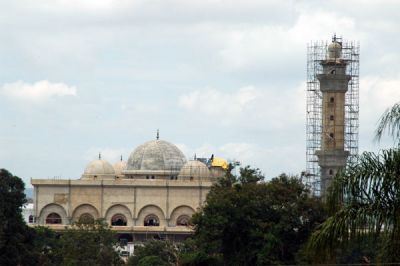 National Mosque at Old Kampala under construction