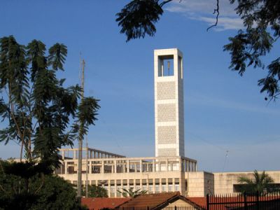 City Hall clock tower, Kampala