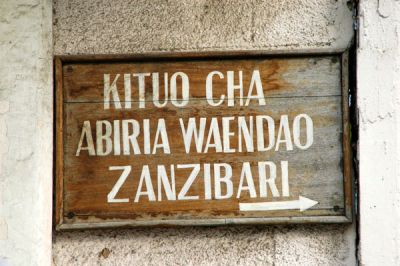 Departures for Zanzibar