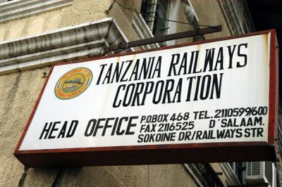 Contact address for Tanzania Railways Corporation, Dar es Salaam