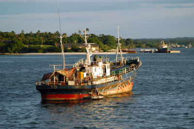 Harbor of Dar es Salaam