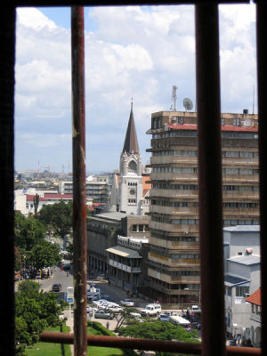 View of Dar es Salaam from the Lutheran Church