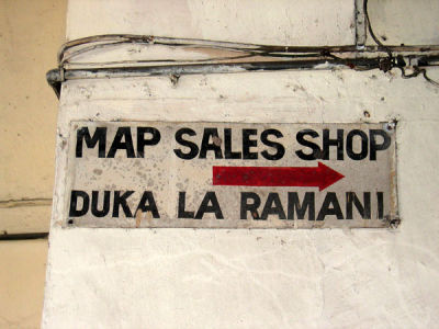 Government Map Sales Shop, Kivukoni Front, Dar es Salaam
