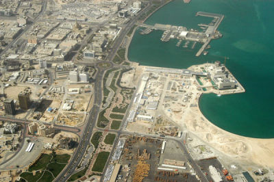 New construction for the Islamic Museum, Doha Corniche, Qatar