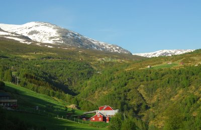 Highlands along the Aurlandsvegen
