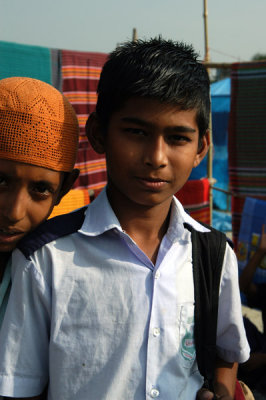 School boy in Fatulla, Bangladesh