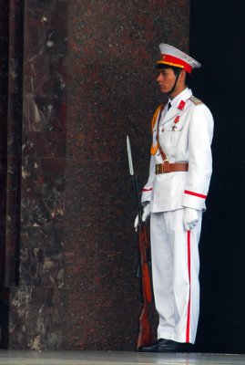 Honor guard, Ho Chi Minh Mausoleum